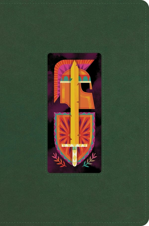 Cover image for ESV the Biggest Story Holy Bible for Kids (Trutone, Dark Green, Armor Design), isbn: 9798874902537
