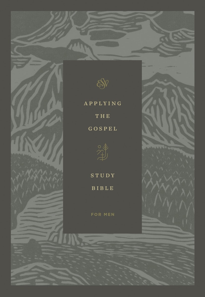 Cover image for ESV Applying the Gospel Study Bible for Men (Hardcover), isbn: 9798874902704