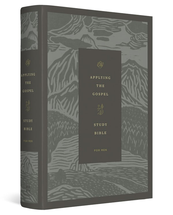 Cover image for ESV Applying the Gospel Study Bible for Men (Hardcover), isbn: 9798874902704