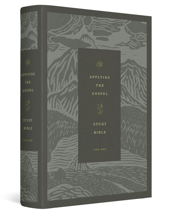 Cover image for ESV Applying the Gospel Study Bible for Men (Hardcover), isbn: 9798874902704