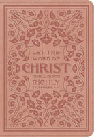 Cover image for ESV Applying the Gospel Study Bible for Women (Trutone, Blush Rose, Colossians 3:16 Design), isbn: 9798874902735