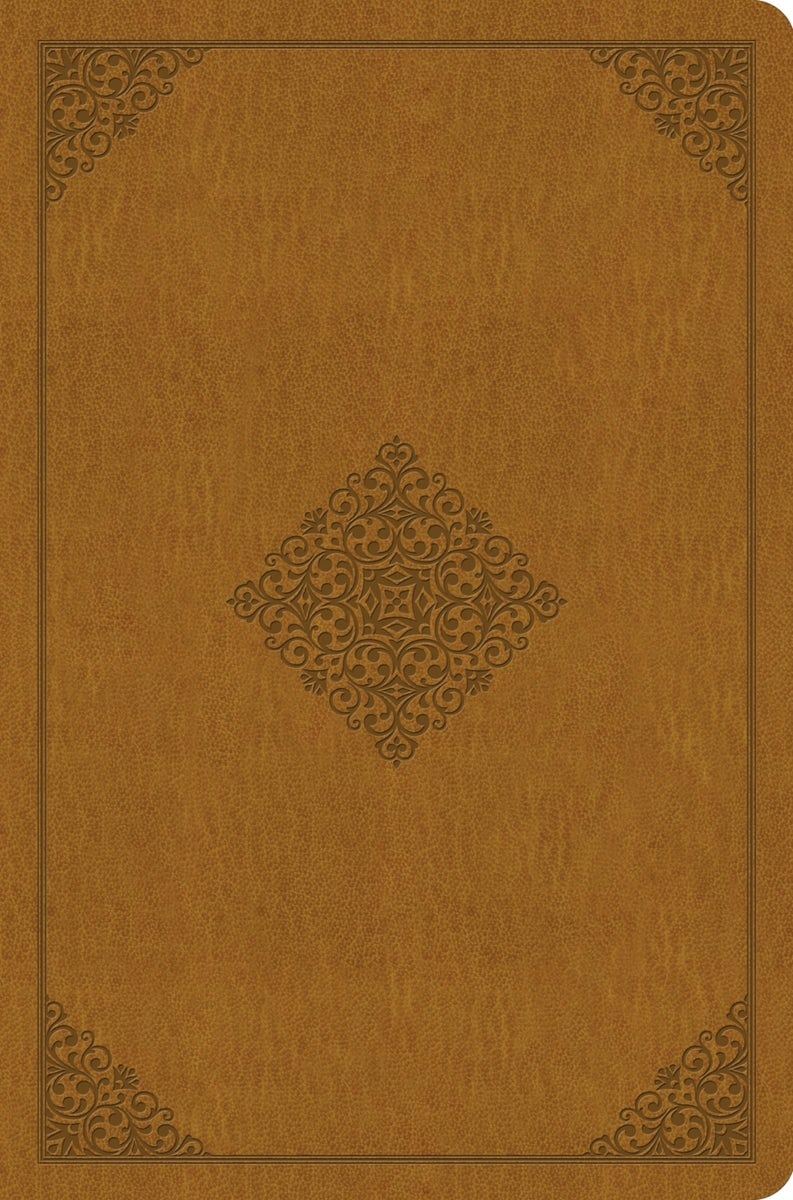 Cover image for ESV Value Compact Bible (Trutone, Goldenrod, Ornament Design), isbn: 9798874902834