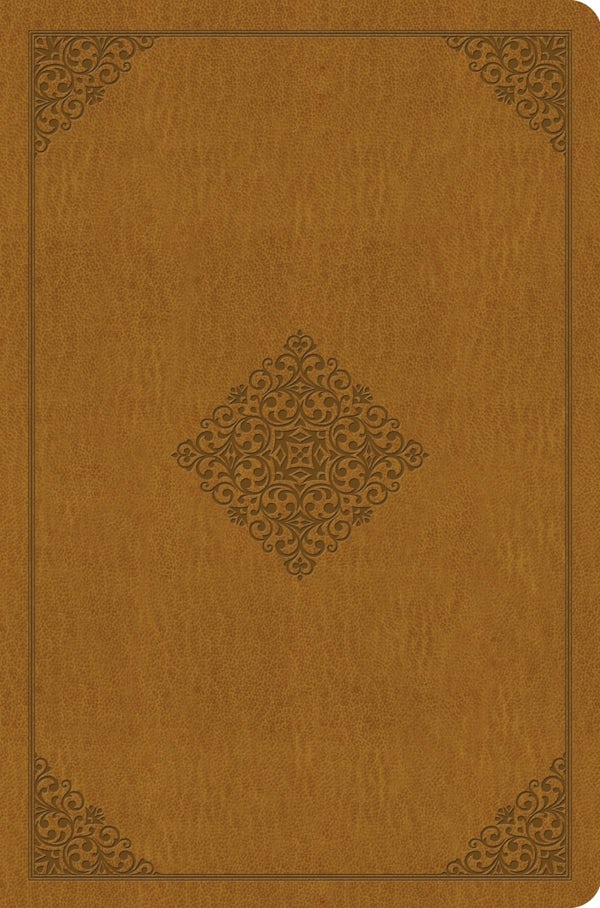 Cover image for ESV Value Compact Bible (Trutone, Goldenrod, Ornament Design), isbn: 9798874902834
