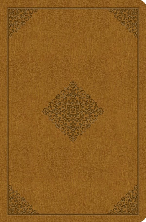 Cover image for ESV Value Compact Bible (Trutone, Goldenrod, Ornament Design), isbn: 9798874902834