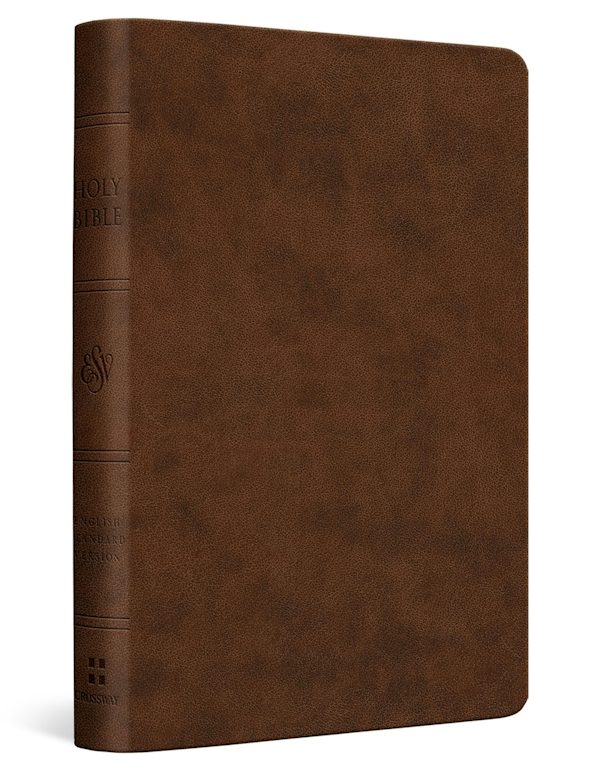 Cover image for ESV Value Compact Bible, Red Letter (Trutone, Brown), isbn: 9798874902889