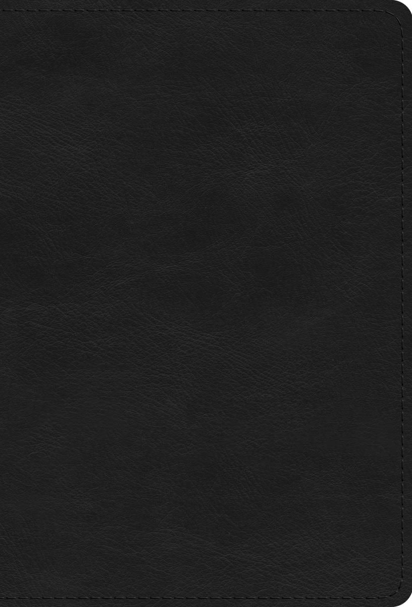 Cover image for ESV Large Print Compact Bible, Red Letter (Trutone, Black), isbn: 9798874902919