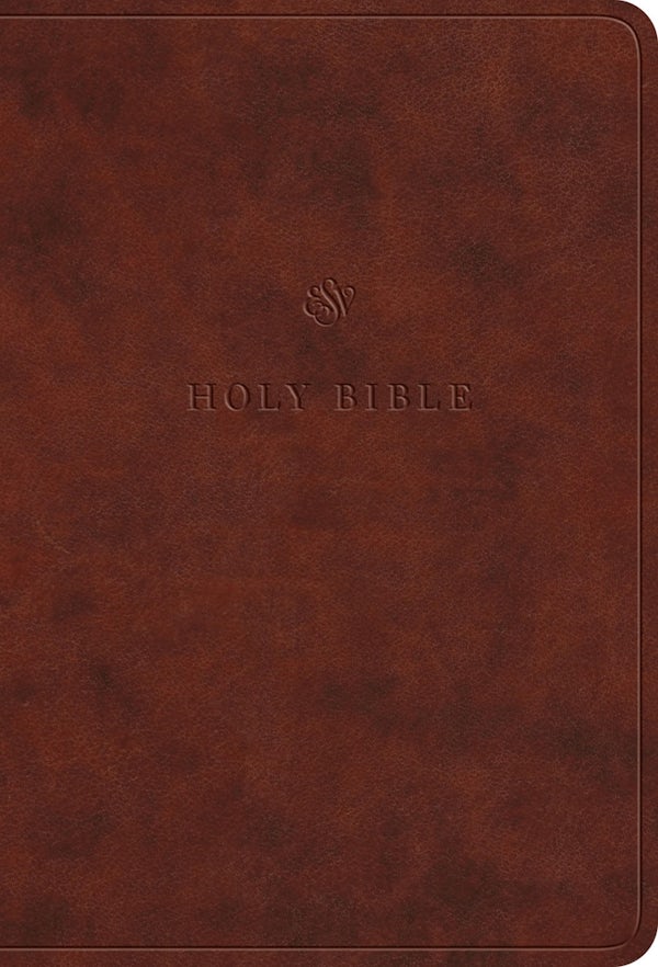 Cover image for ESV Large Print Value Compact Bible (Trutone, Chestnut), isbn: 9798874903084