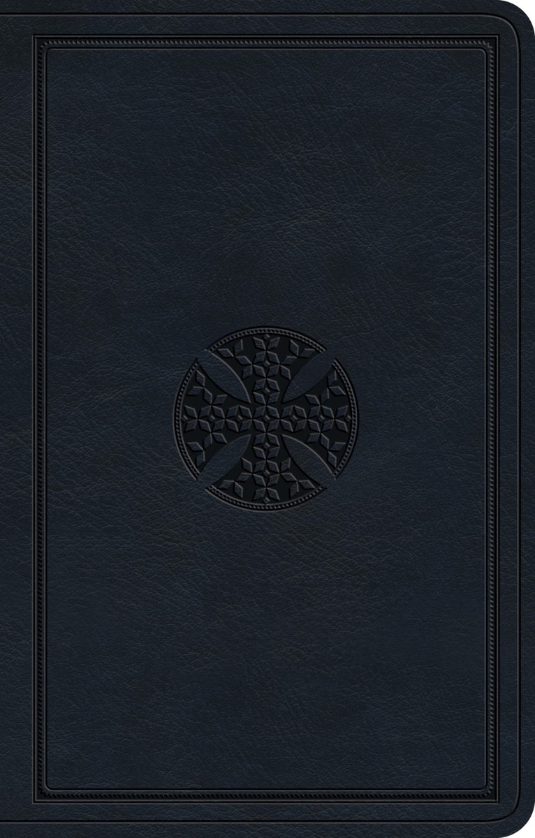 Cover image for ESV Premium Gift Bible (Trutone, Navy, Mosaic Cross Design), isbn: 9798874903145