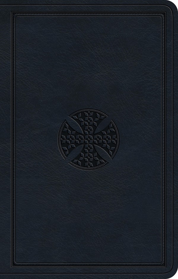 Cover image for ESV Premium Gift Bible (Trutone, Navy, Mosaic Cross Design), isbn: 9798874903145