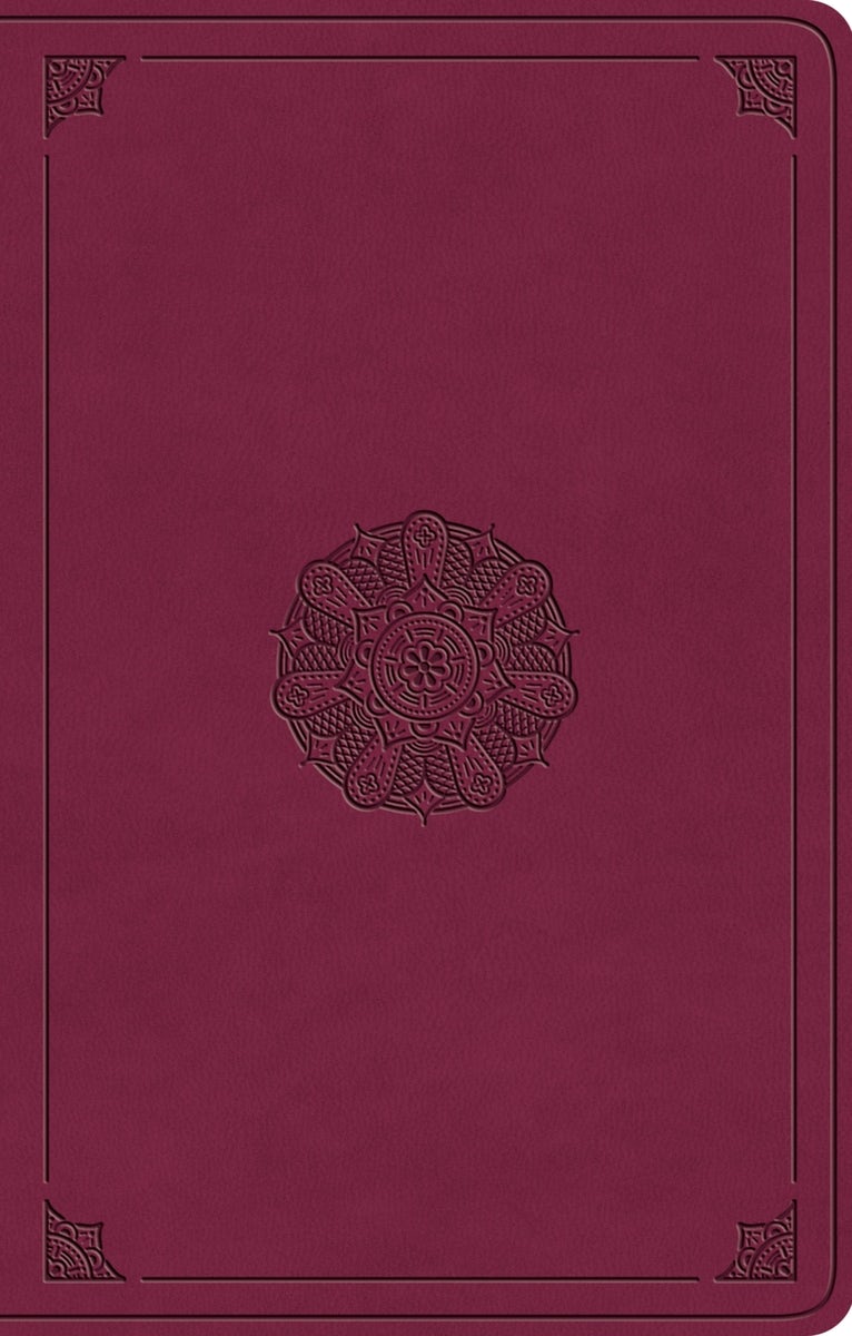 Cover image for ESV Premium Gift Bible (Trutone, Raspberry, Emblem Design), isbn: 9798874903183