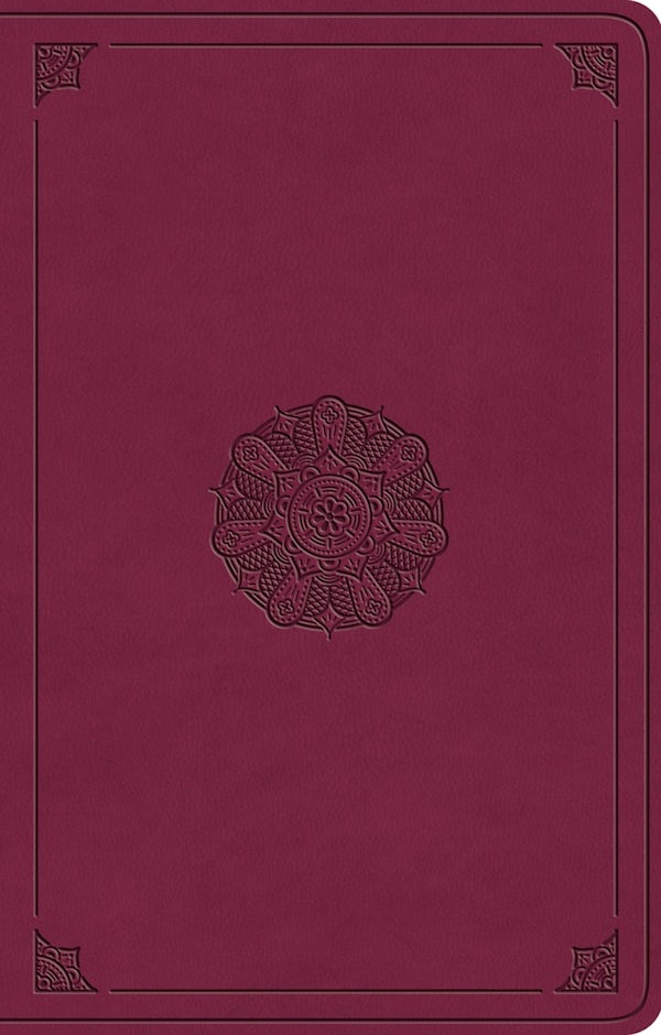 Cover image for ESV Premium Gift Bible (Trutone, Raspberry, Emblem Design), isbn: 9798874903183