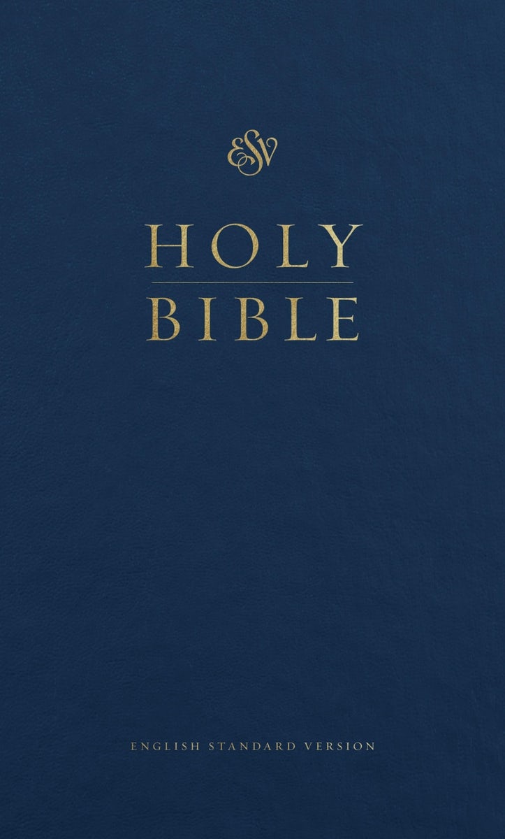 Cover image for ESV Pew Bible (Hardcover, Blue), isbn: 9798874903268