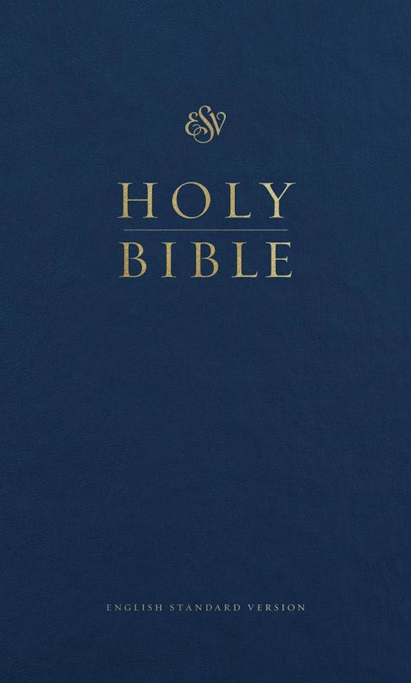 Cover image for ESV Pew Bible (Hardcover, Blue), isbn: 9798874903268