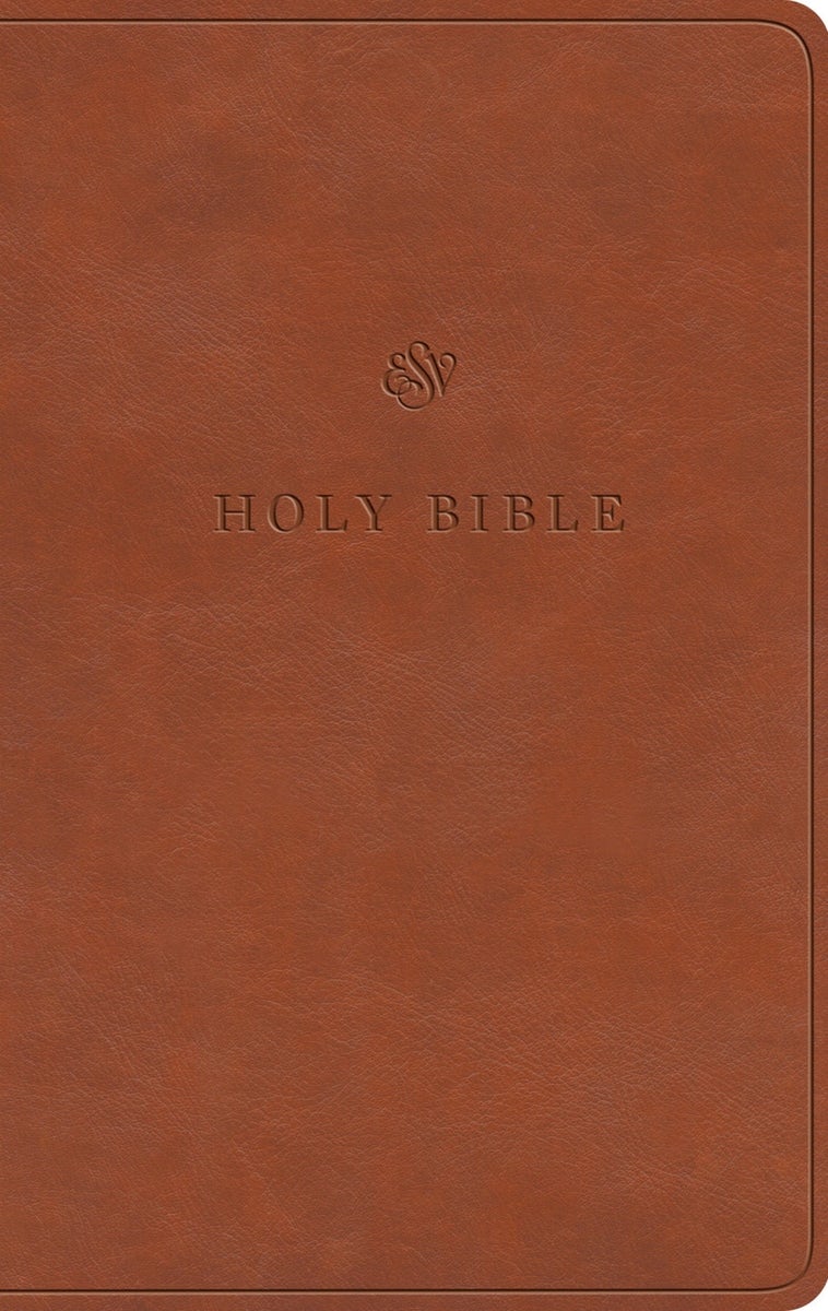 Cover image for ESV Value Thinline Bible (Trutone, English Saddle), isbn: 9798874903374