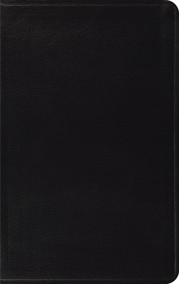 Cover image for ESV Thinline Bible, Red Letter (Bonded Leather, Black), isbn: 9798874903572
