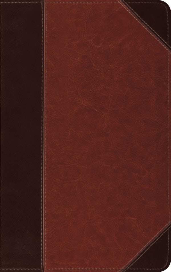Cover image for ESV Thinline Bible, Red Letter (Trutone, Brown/Cordovan, Portfolio Design), isbn: 9798874903626