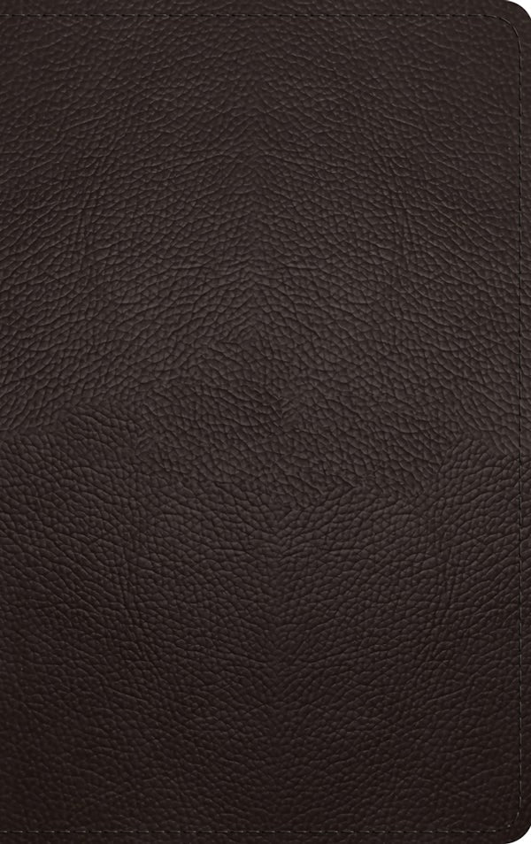 Cover image for ESV Thinline Bible, Red Letter (Buffalo Leather, Deep Brown), isbn: 9798874903640