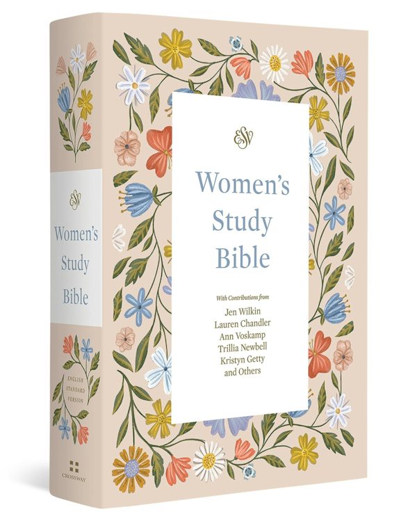 Cover image for ESV Women's Study Bible (Hardcover, Blush Wildflower Design), isbn: 9798874904364
