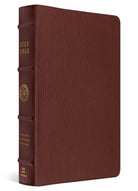 Cover image for ESV Heirloom Bible, Veritas: Single Column Edition (Calfskin, Grenada), isbn: 9798874904401