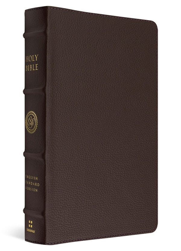 Cover image for ESV Heirloom Bible, Alpha: Personal Size Edition (Calfskin, Mahogany), isbn: 9798874904432