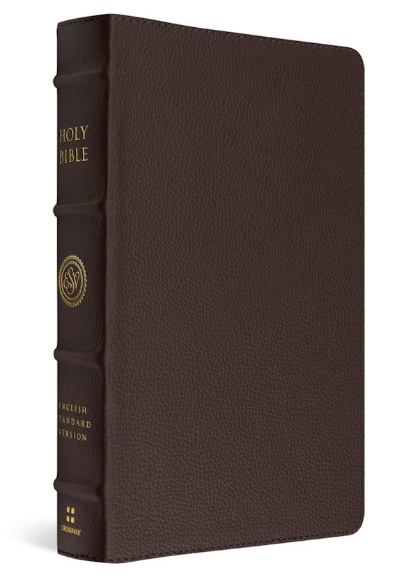 Cover image for ESV Heirloom Bible, Alpha: Personal Size Edition (Calfskin, Mahogany), isbn: 9798874904432