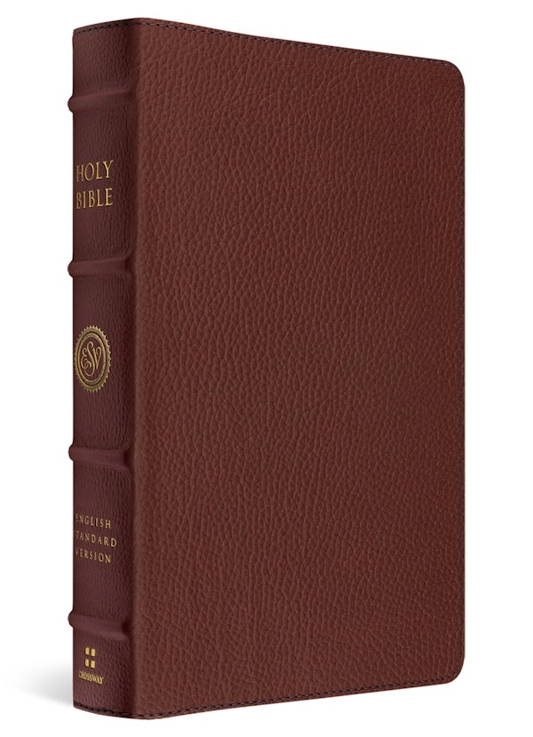 Cover image for ESV Heirloom Bible, Gloria Dei: Single Column Edition (Calfskin, Grenada), isbn: 9798874904487