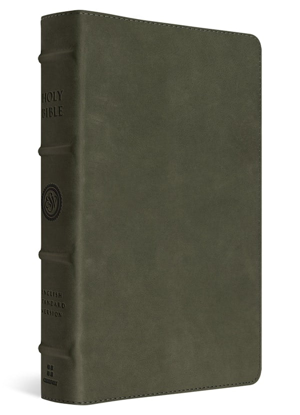 Cover image for ESV Heirloom Bible, Veritas: Single Column Edition (Cowhide, Tuscan Green), isbn: 9798874904548