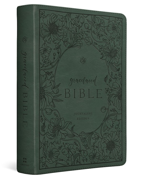Cover image for ESV Gracelaced Bible, Journaling Edition (Artwork by Ruth Chou Simons) (Trutone, Quiet Forest), isbn: 9798874904562