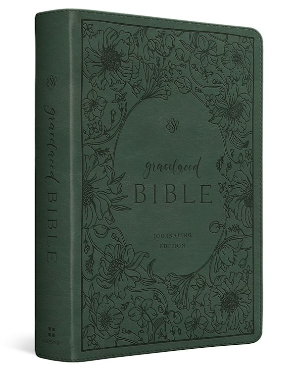 Cover image for ESV Gracelaced Bible, Journaling Edition (Artwork by Ruth Chou Simons) (Trutone, Quiet Forest), isbn: 9798874904562