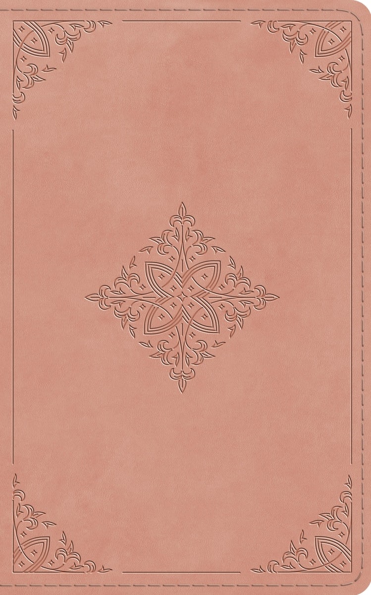 Cover image for ESV Vest Pocket New Testament with Psalms and Proverbs, Red Letter (Trutone, Blush Rose, Fleur-De-Lis Design), isbn: 9798874906283