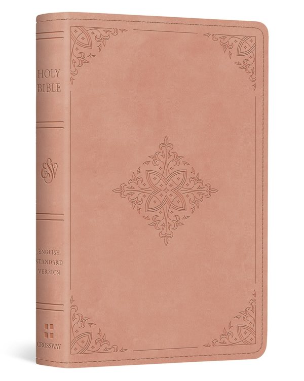 Cover image for ESV Vest Pocket New Testament with Psalms and Proverbs, Red Letter (Trutone, Blush Rose, Fleur-De-Lis Design), isbn: 9798874906283