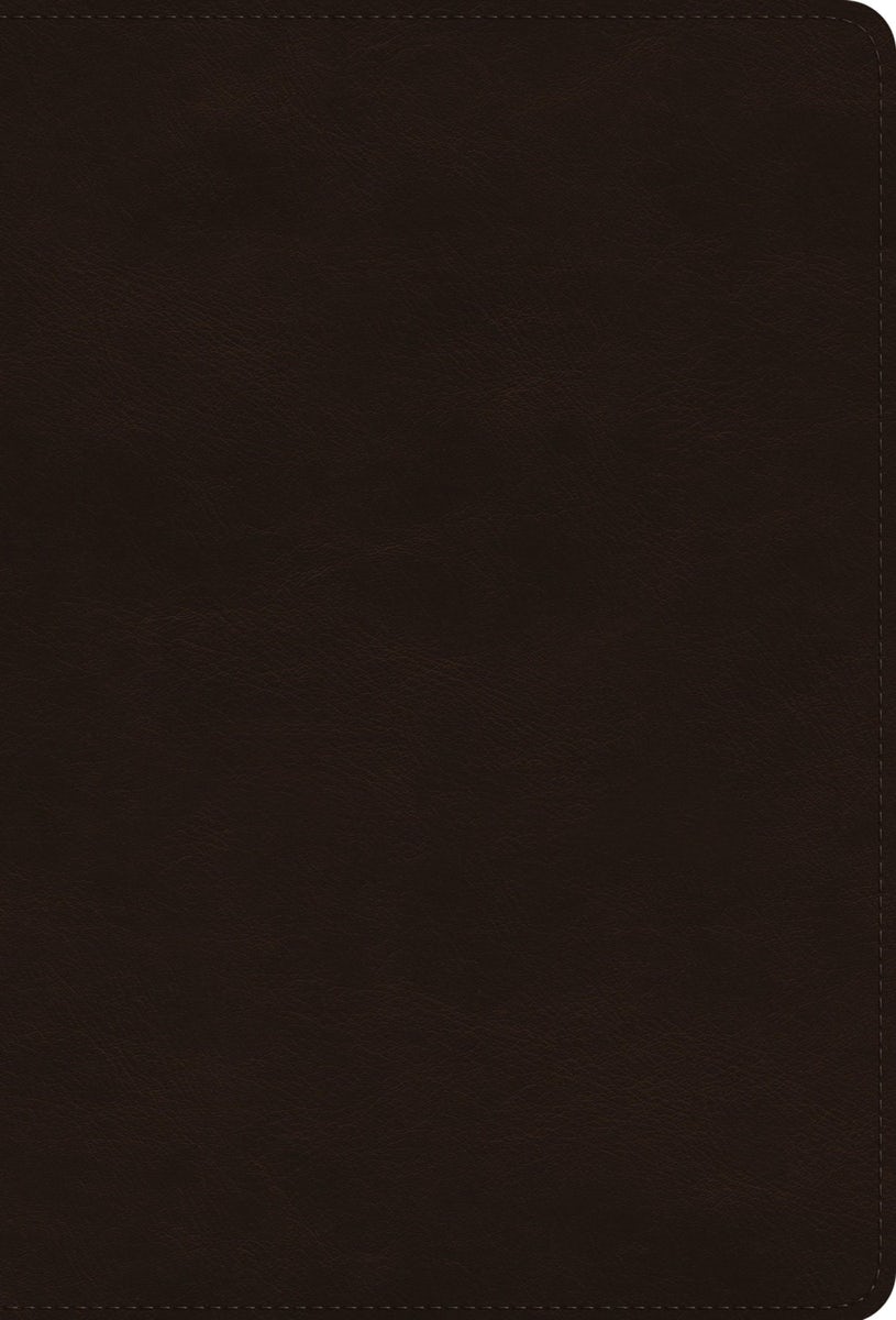 Cover image for ESV Giant Print Thinline Bible, Red Letter (Trutone, Deep Brown), isbn: 9798874906290