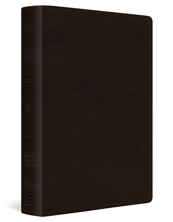 Cover image for ESV Giant Print Bible, Red Letter (Trutone, Deep Brown), isbn: 9798874906337
