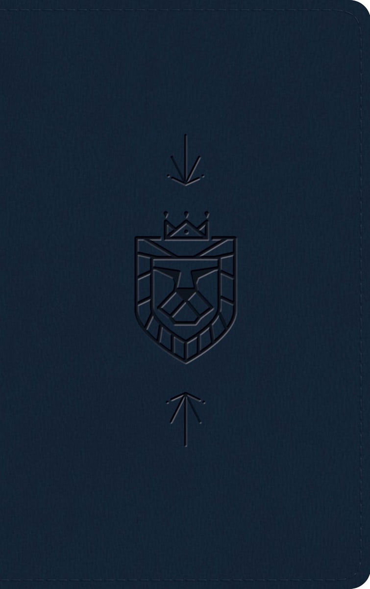Cover image for ESV Holy Bible for Kids (Trutone, Dark Blue, Lion of Judah Design), isbn: 9798874906368