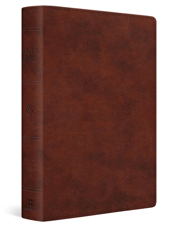 Cover image for ESV Giant Print Personal Size Bible (Trutone, Chestnut), isbn: 9798874906412