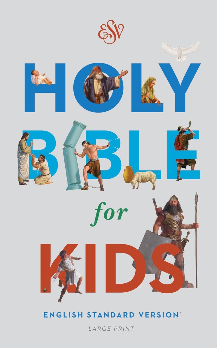 Cover image for ESV Holy Bible for Kids, Large Print (Hardcover), isbn: 9798874906498