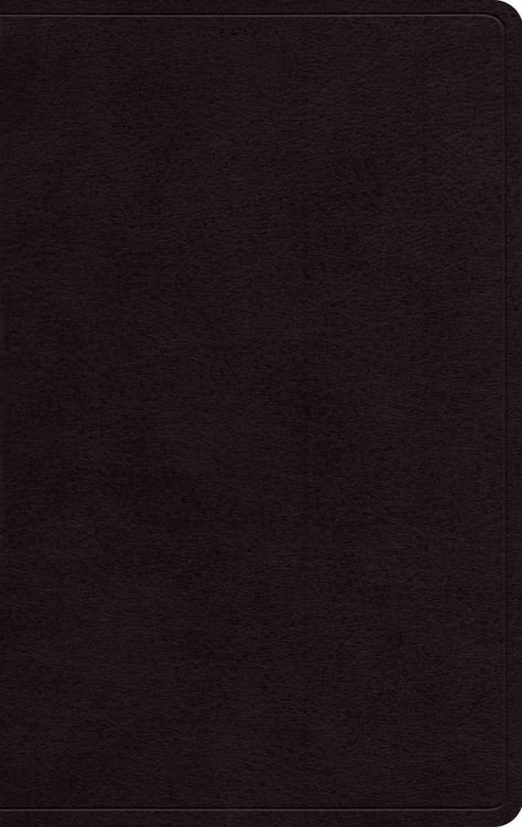 Cover image for ESV Giant Print Personal Size Bible, Red Letter (Genuine Leather, Black), isbn: 9798874906603