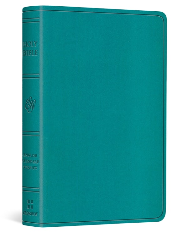 Cover image for ESV Vest Pocket New Testament with Psalms and Proverbs, Red Letter (Trutone, Teal), isbn: 9798874907365