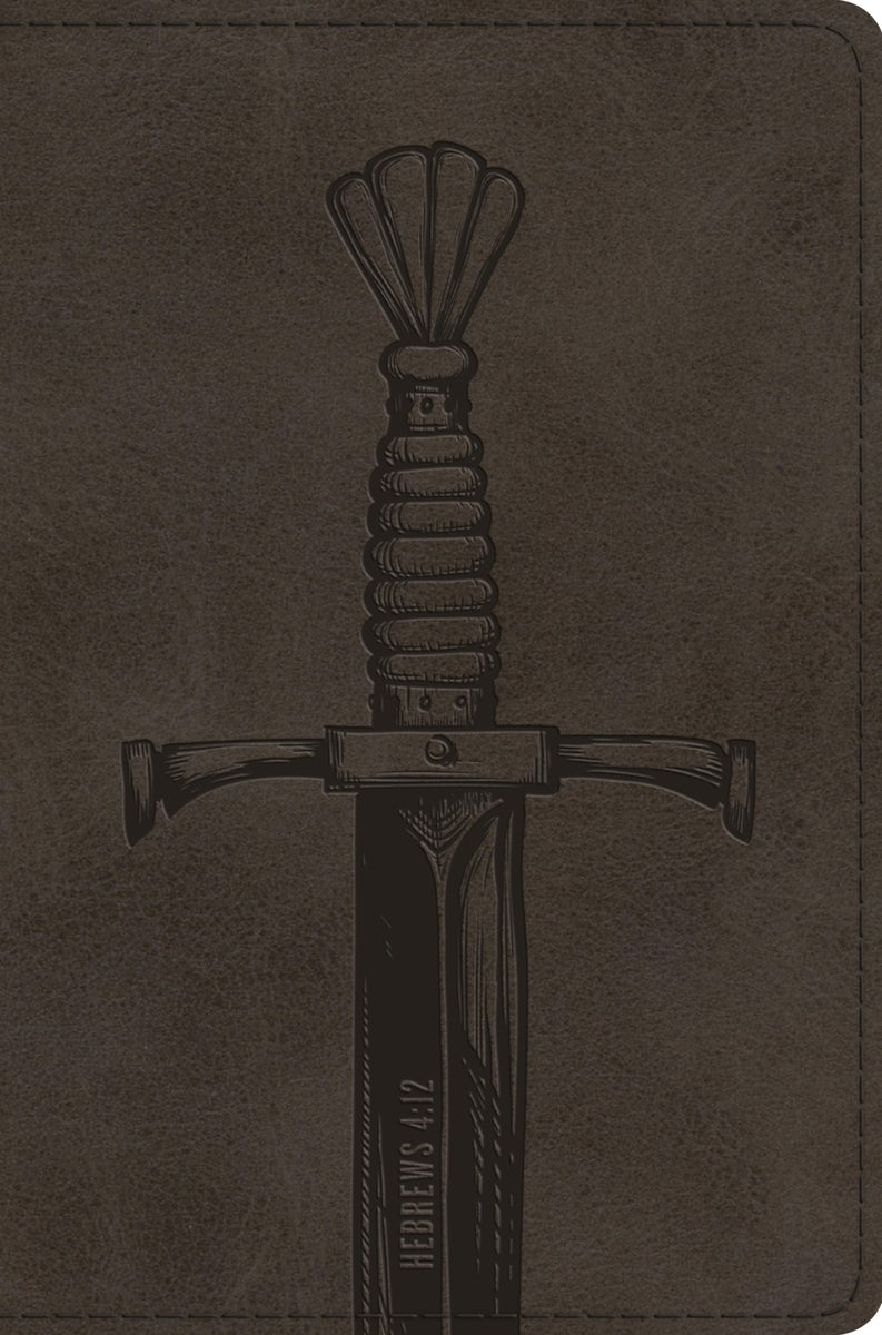 Cover image for ESV Compact Bible (Trutone, Silver, Sword Design), isbn: 9798874907464