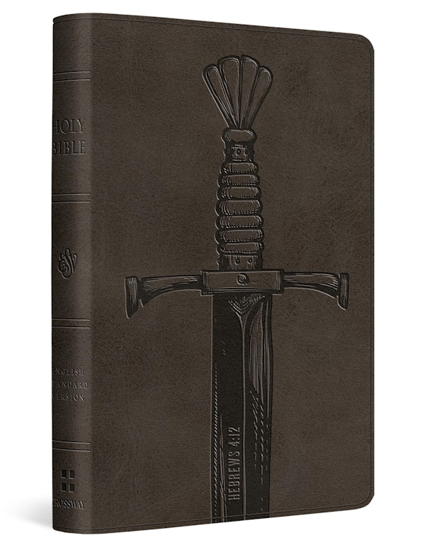 Cover image for ESV Compact Bible (Trutone, Silver, Sword Design), isbn: 9798874907464