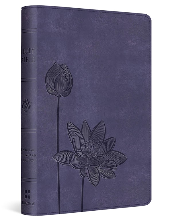 Cover image for ESV Compact Bible (Trutone, Lavender, Bloom Design), isbn: 9798874907488