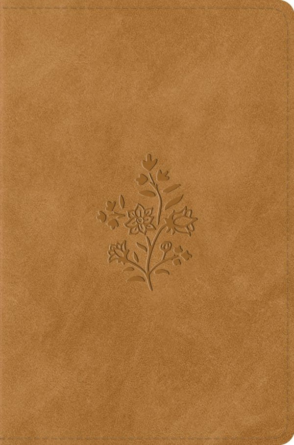 Cover image for ESV Compact Bible (Trutone, Nubuck Caramel, Wildflower Design), isbn: 9798874907532