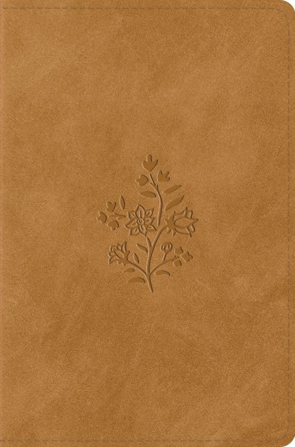 Cover image for ESV Compact Bible (Trutone, Nubuck Caramel, Wildflower Design), isbn: 9798874907532