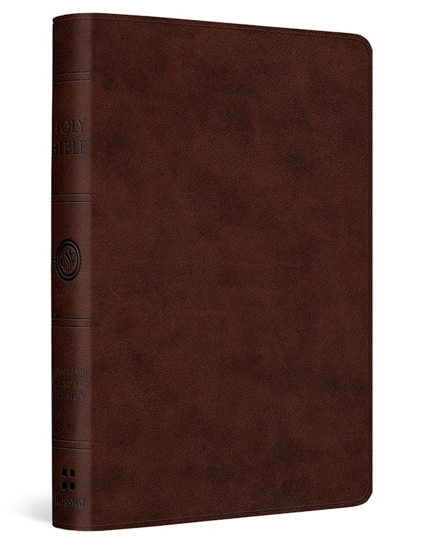 Cover image for ESV Compact Bible, Red Letter (Trutone, Brown), isbn: 9798874907563