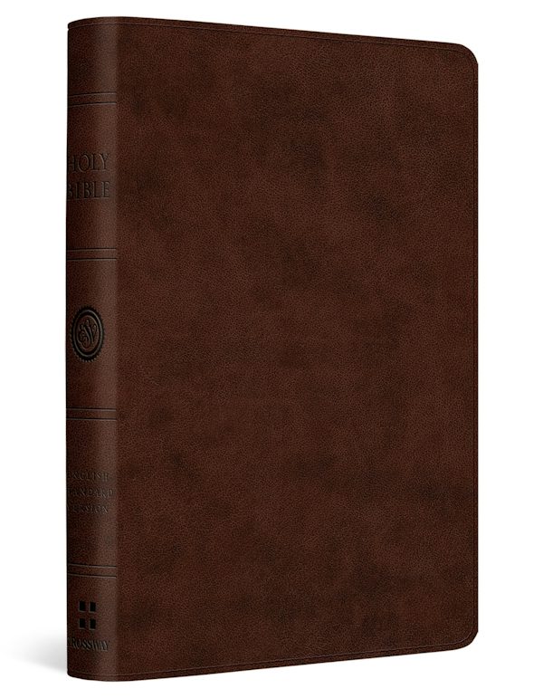 Cover image for ESV Compact Bible, Red Letter (Trutone, Brown), isbn: 9798874907563