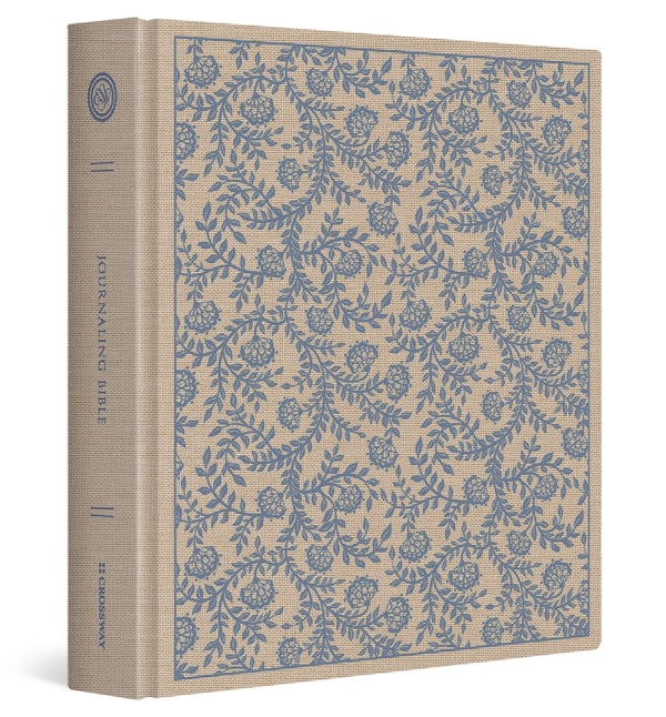 Cover image for ESV Journaling Bible, Red Letter (Cloth Over Board, Flowers Design), isbn: 9798874907679