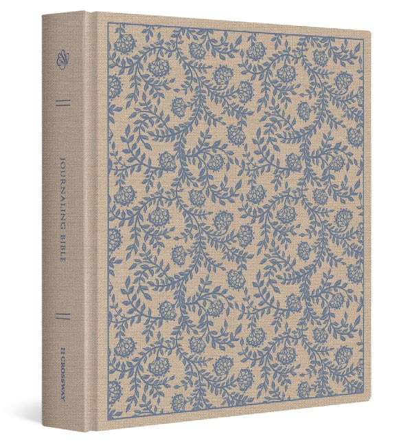 Cover image for ESV Journaling Bible, Red Letter (Cloth Over Board, Flowers Design), isbn: 9798874907679