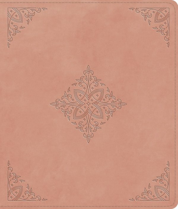 Cover image for ESV Journaling Bible, Red Letter (Trutone, Blush Rose, Fleur-De-Lis Design), isbn: 9798874907693