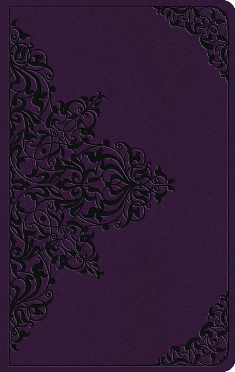 Cover image for ESV Large Print Value Thinline Bible (Trutone, Lavender, Filigree Design), isbn: 9798874907785