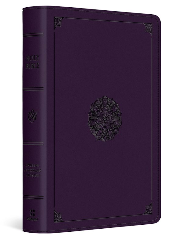 Cover image for ESV Large Print Bible (Trutone, Lavender, Emblem Design), isbn: 9798874907990